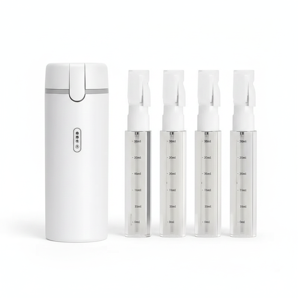 Dispensador de Viaje 4 en 1